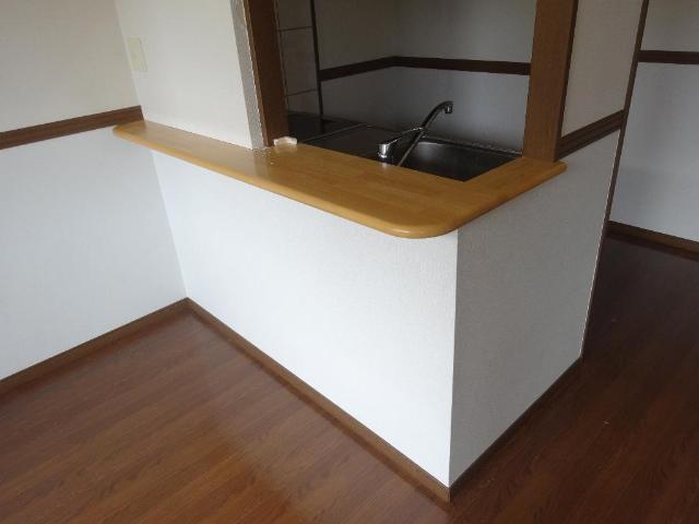 グレイスヴィラ　Ｓ．Ｔ．203号室 カウンターキッチン