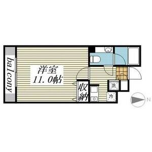 メゾン・ド・ヴィレ松原0203号室 間取