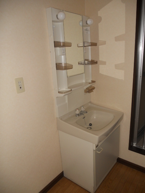 パークハイツスイメイ0102号室 洗面