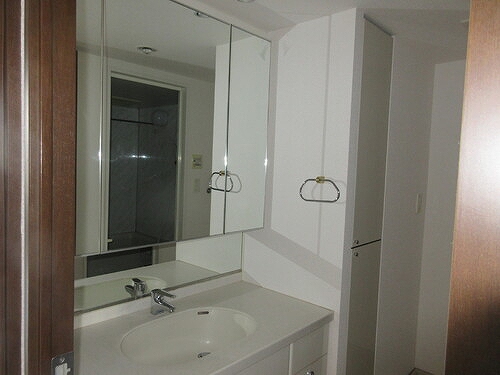 メルローズスクエア武蔵小金井3階 洗面台　※内装後2026年3月撮影の写真