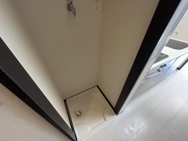 グランドロータス聖蹟202号室 洗濯機置き場