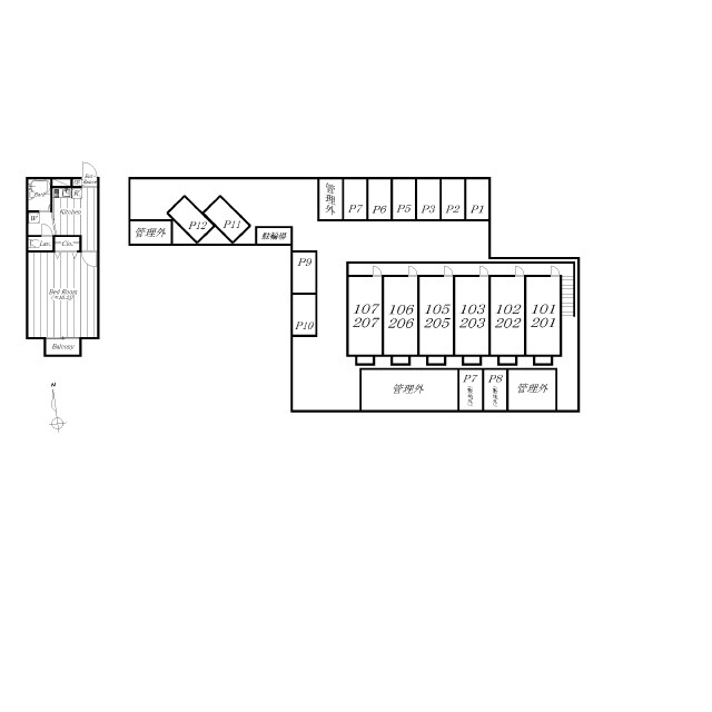 アムール Verdure 外観