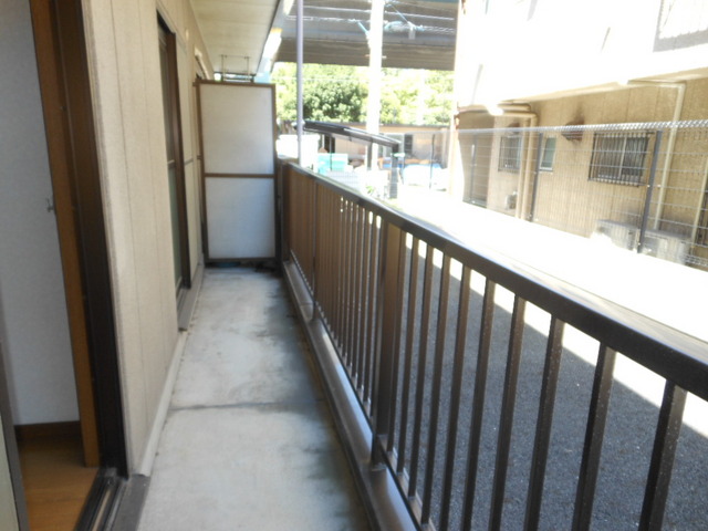 パークハイツⅡ0102号室 バルコニー