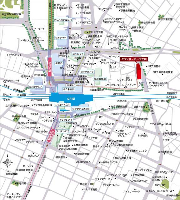グランド・ガーラ立川6階 null