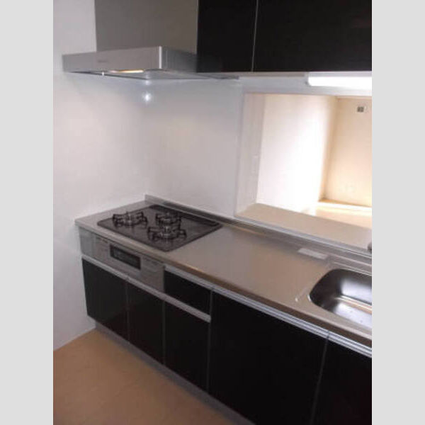 Allure 3口コンロ+グリル付きのシステムキッチン