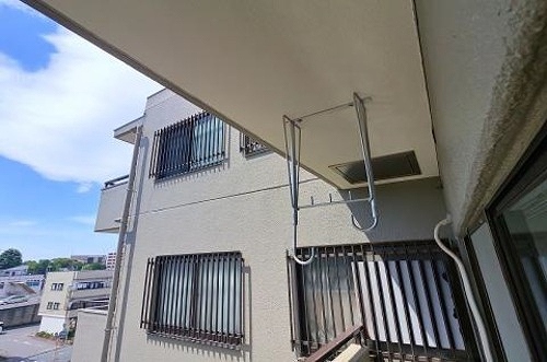 桂ハイツ成増4階 バルコニーからの眺望　※2026年5月撮影の写真