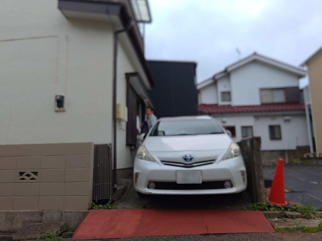 パークサイドヒル柏 近隣駐車場は契約困難でした。狭いけどあるのは便利！