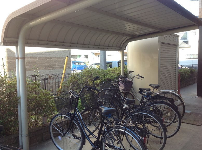 レオパレスクラッセ104号室 駐輪場