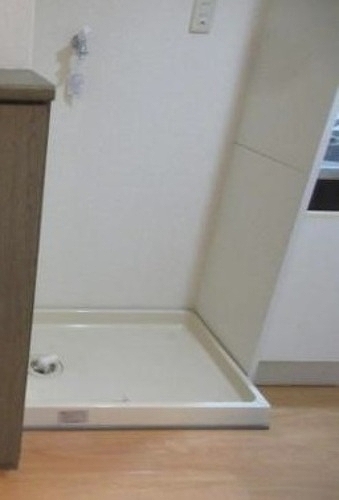 ライオンズマンション東駒形 室内洗濯機置場　※2026年1月の写真