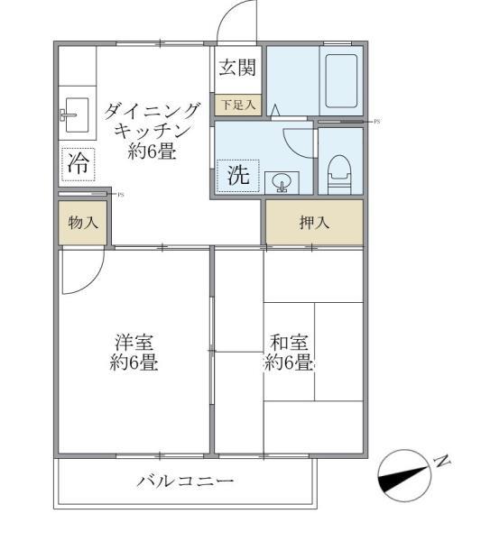 ルミエール2階 間取