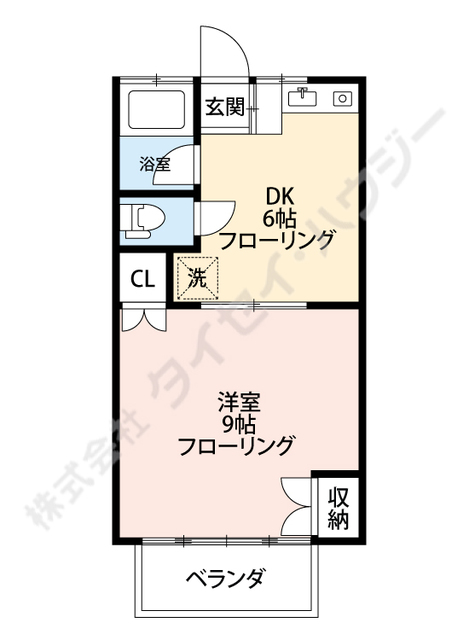 ドミール上北台0102号室 間取
