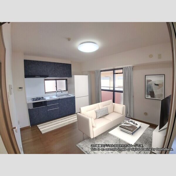 ベルエアーガーデン201号室 DK7帖【画像はデジタル加工によるイメージ図です】