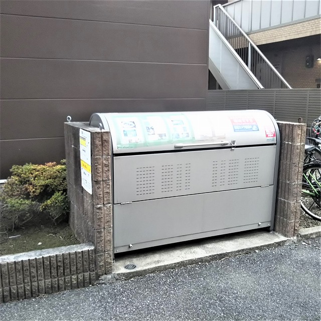 レオパレスストリーム106号室 当物件専用ごみ集積場あり！