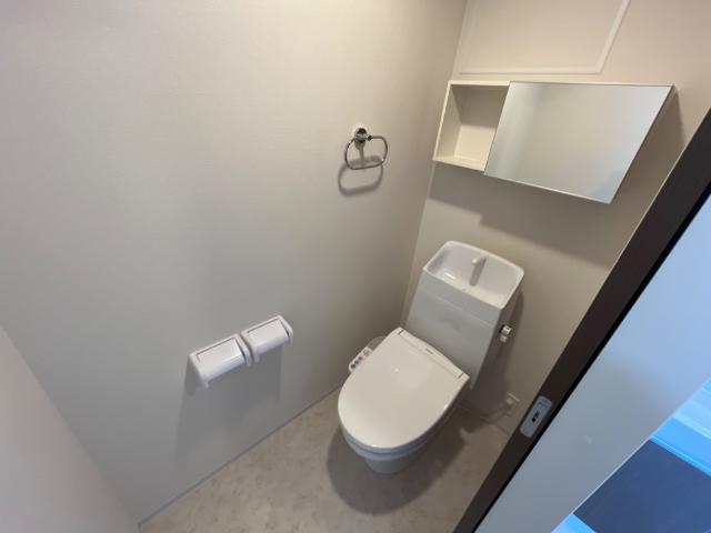 （仮称）善行新築アパート202号室 シャワー付トイレ（イメージ）