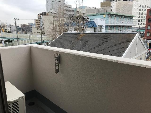 ラフィネ　柏302号室 ベランダ