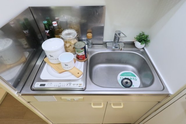 シーガル鶴見 1口IHコンロ/家具･小物はイメージです