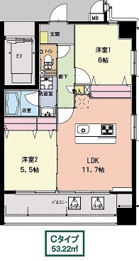 グレイスコート練馬5階 2LDK