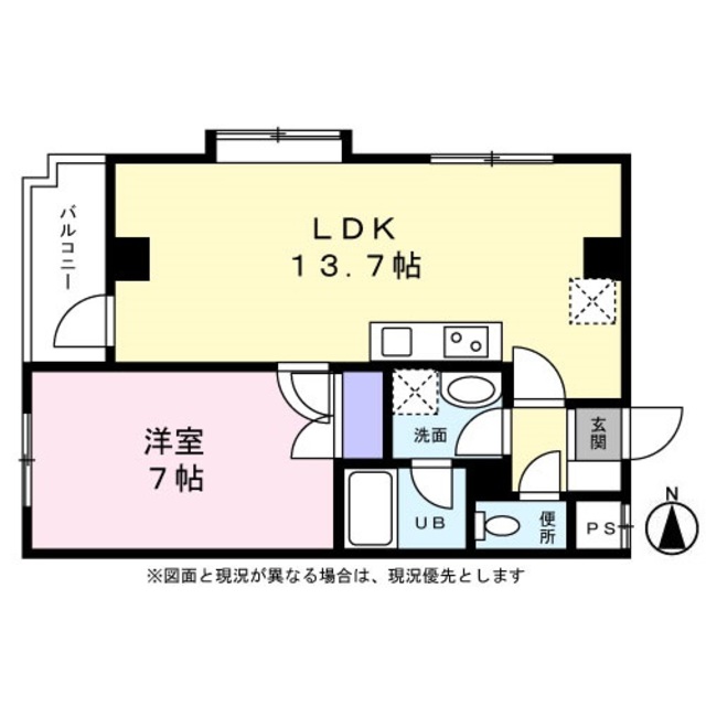 第２石井ビル0306号室 間取