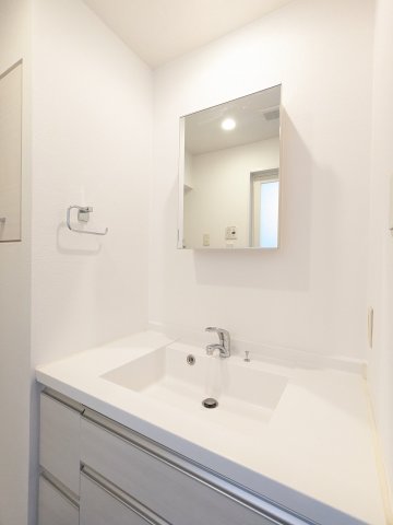 プレミアムキューブ三田605号室 洗面