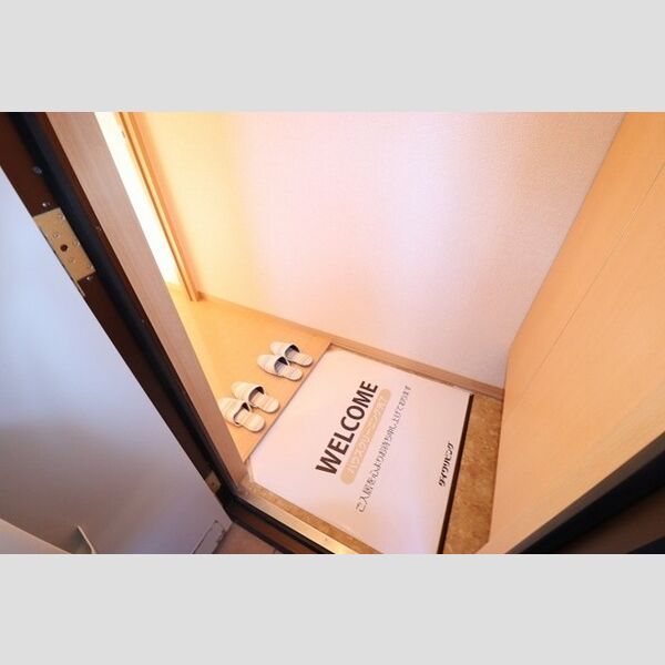 エミール・オガワ　A・B棟 玄関　シューズボックス(トールタイプ)あり