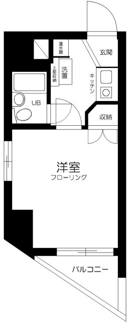 パールマンション白山6階 間取