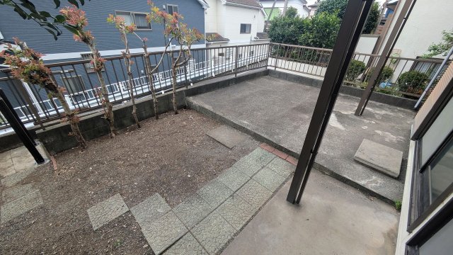 川口町ハウス1号室 庭