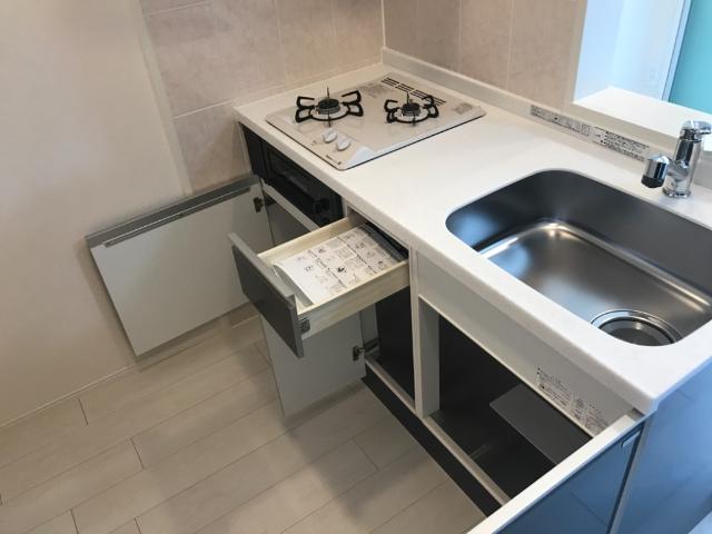 川口市大字安行領根岸　アパート新築工事203号室 キッチン（イメージ）