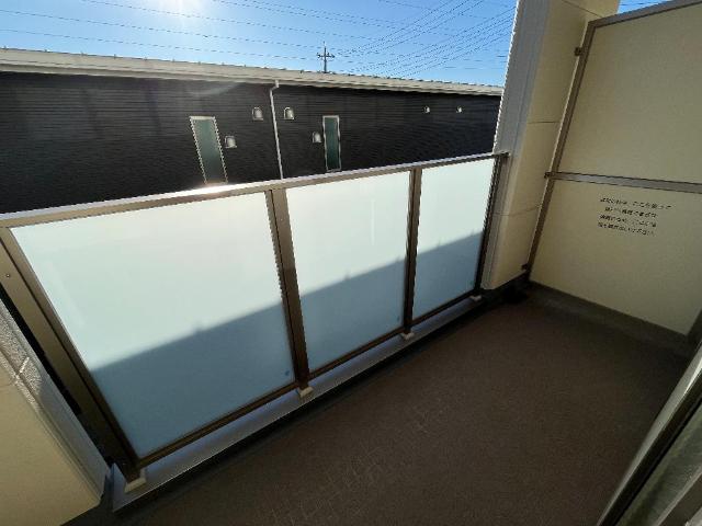 テニール208号室 ベランダ