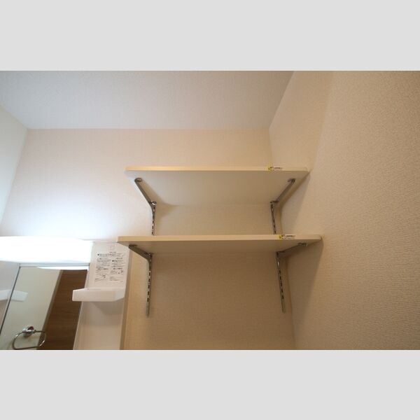セレスティア六町103号室 洗面所可動棚