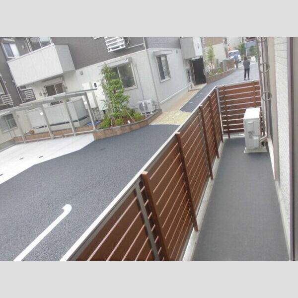 クリスタ　A102号室 バルコニー