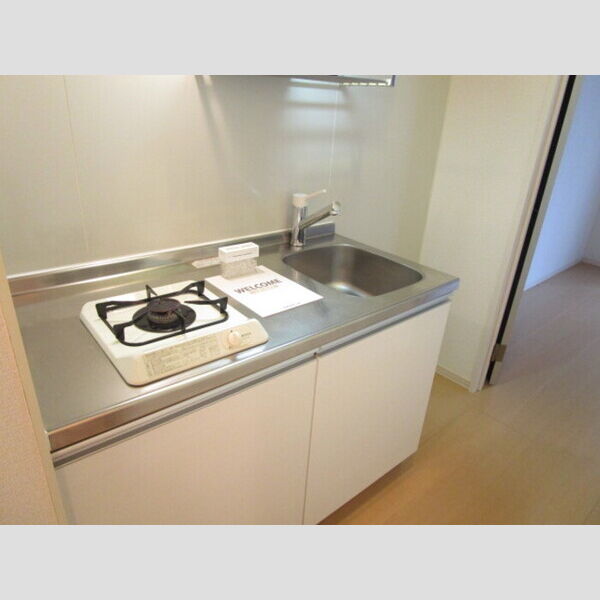 メルベーユ106号室 1口ガスコンロ付システムキッチン