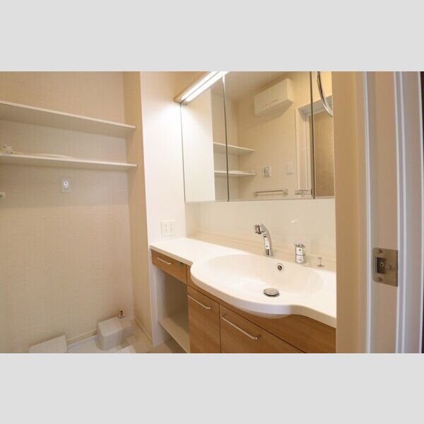 ピースウッド　Ⅰ106号室 洗髪洗面化粧台