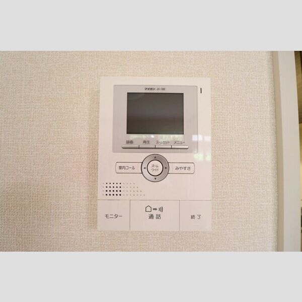 グランメール102号室 録画機能付きTVインターホン
