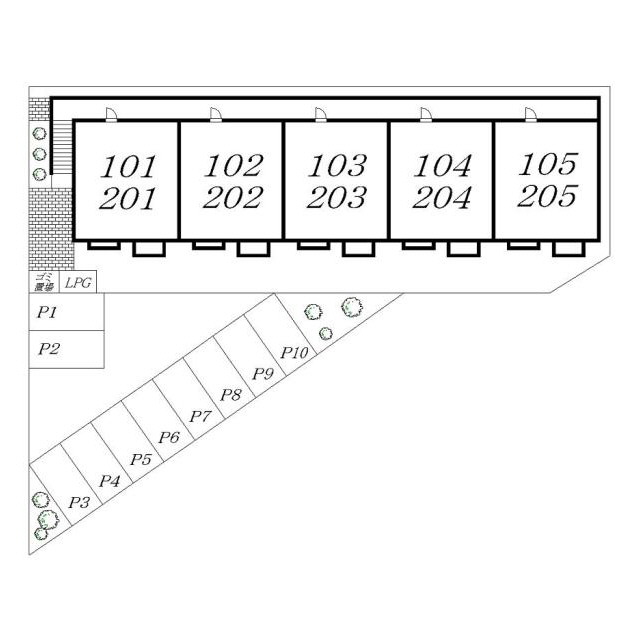 プレジール アントレ104号室 部屋その他