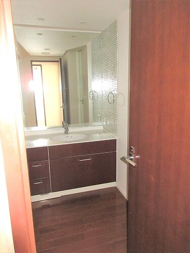 みなとみらいミッドスクエア　ザ・タワーレジデンス29階 洗面所　※2023年10月撮影