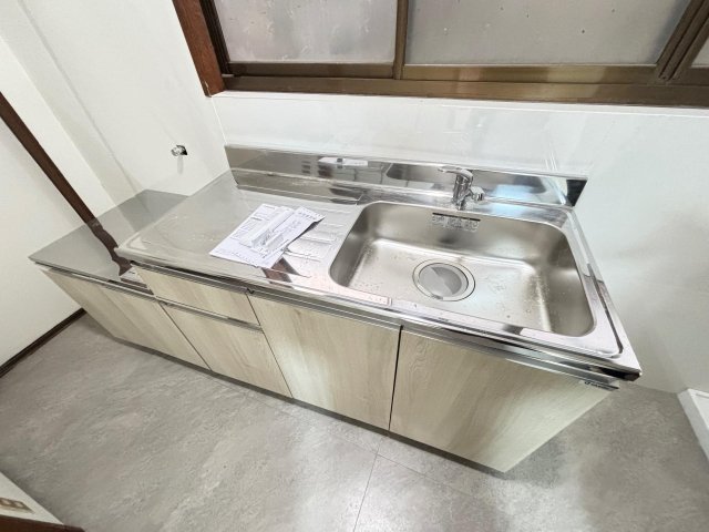 調布市多摩川３丁目の戸建 新設キッチン