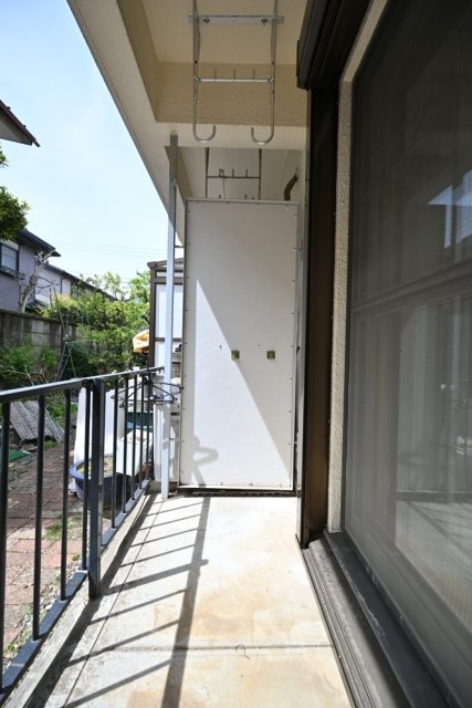 土屋コーポ バルコニー
