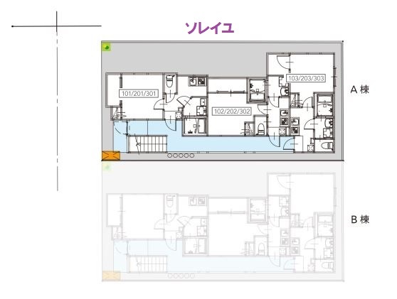 ソレイユ1階 部屋その他