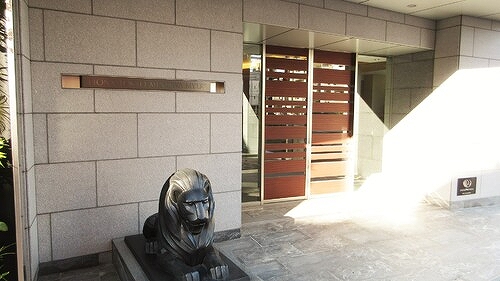 ライオンズ東京三ノ輪ミレス エントランス　※前回募集時2023年11月撮影