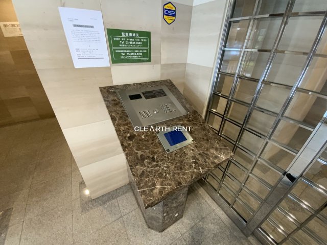 パレステュディオ飯田橋4階 安心のオートロックセキュリティ