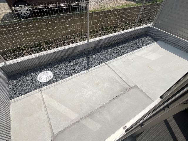 （仮称）柳島アパートＡ棟新築計画103号室 庭（イメージ）