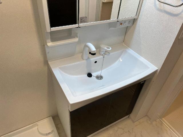 多摩区菅野戸呂　新築工事102号室 洗髪洗面化粧台（イメージ）