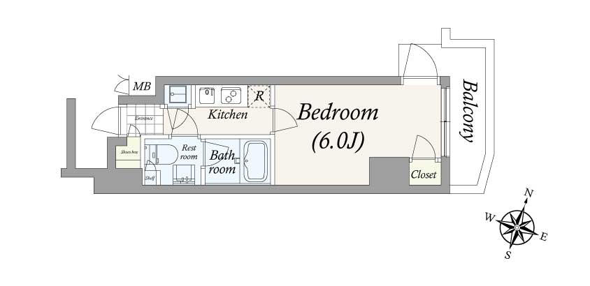 パレステュディオ本郷後楽園12階 最上階＆角部屋
