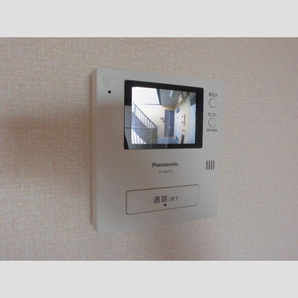 ウエストシティ　Ⅲ202号室 TV付きインターホン