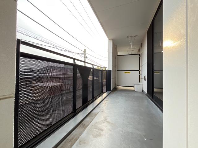 プリムヴェール201号室 ベランダ