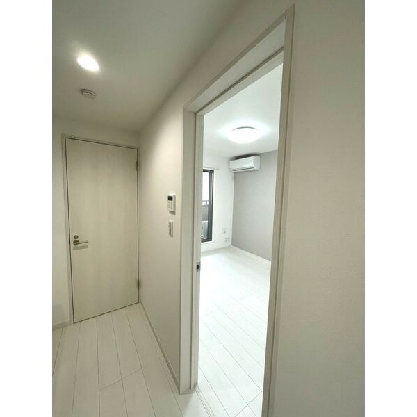 アンビシオン新田202号室 玄関