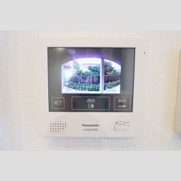 グレイス東大宮103号室 モニター付きインターホン