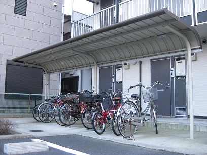 レオパレス八千代107号室 駐輪場完備