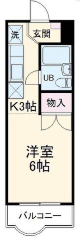 エリール習志野3階 間取