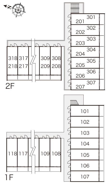 レオパレスブルージュ118号室 部屋その他